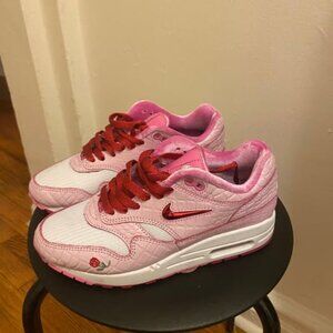Pink Custom-made Nike sneakers